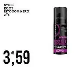 Vantaggio Cash&Carry Syoss root ritocco nero 2t3 offerta