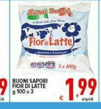 Iper Triscount Fior di latte offerta