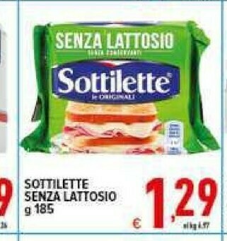 Iper Triscount Sottilette offerta