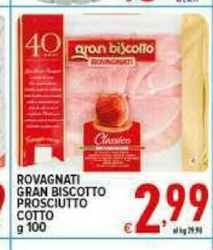 Iper Triscount Prosciutto cotto offerta