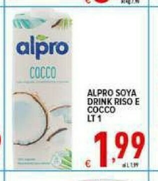 Iper Triscount Latte di soia offerta