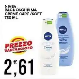 Vantaggio Cash&Carry Nivea bagnoschiuma creme care/soft offerta