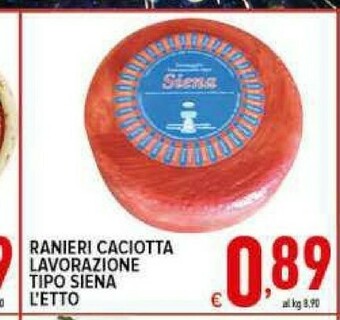 Iper Triscount Caciotta offerta