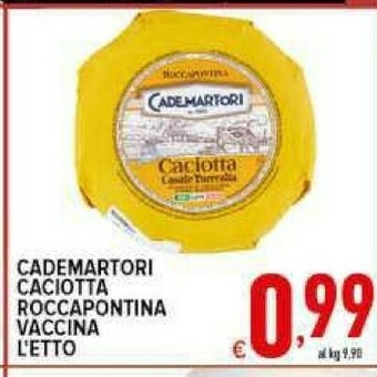 Iper Triscount Caciotta offerta