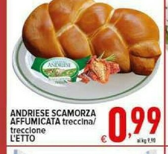 Iper Triscount Scamorza offerta
