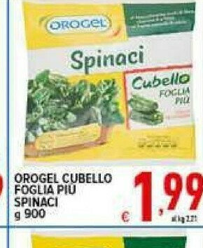 Iper Triscount Spinaci offerta