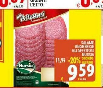 Iper Triscount Salame offerta