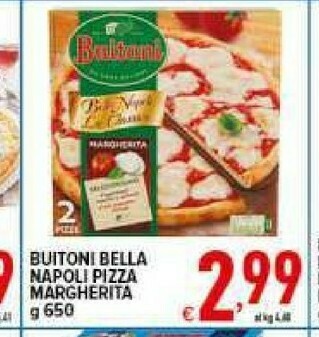 Iper Triscount Pizza buitoni offerta