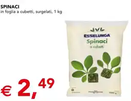 Esselunga Spinaci offerta