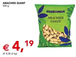 Esselunga Arachidi giant offerta