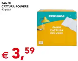 Esselunga Panni cattura polvere offerta