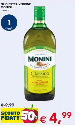 Esselunga Olio extra vergine monini offerta