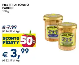 Esselunga Filetti di tonno parodi offerta