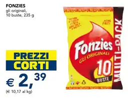 Esselunga Fonzies offerta