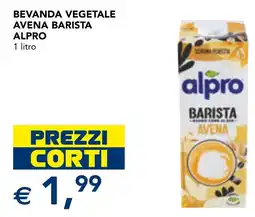 Esselunga Bevanda vegetale avena barista ALPRO offerta