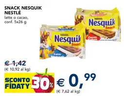 Esselunga Snack nesquik NESTLÉ offerta