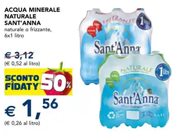 Acqua minerale naturale SANT'ANNA