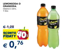Esselunga Lemonsoda o oransoda offerta
