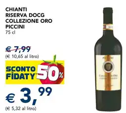 Esselunga Chianti riserva docg collezione oro PICCINI offerta