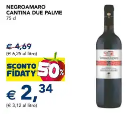 Esselunga Negroamaro cantina due palme offerta