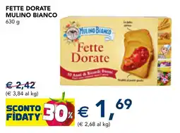 Esselunga Fette dorate MULINO BIANCO offerta