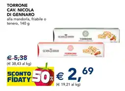 Esselunga Torrone CAV. NICOLA DI GENNARO offerta