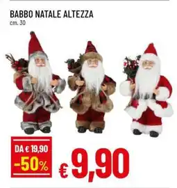 Famila BABBO NATALE ALTEZZA offerta