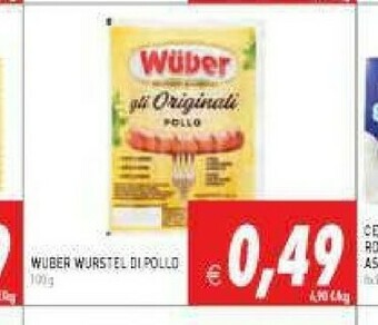 Wurstel di pollo