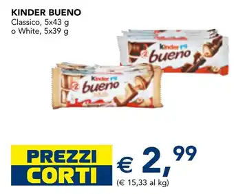 Esselunga Kinder bueno offerta
