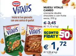 Esselunga Muesli vitalis CAMEO offerta