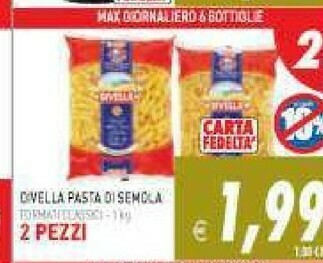 Supermercati Agorà Pasta di semola offerta