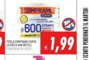 Supermercati Agorà Carta igienica offerta