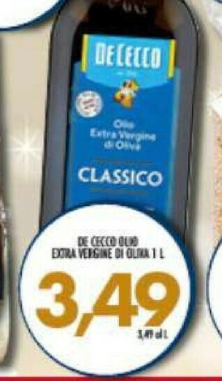 MA Supermercati Olio extravergine di oliva offerta