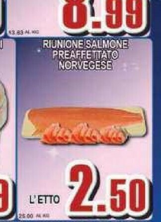 Sacoph Salmone affumicato offerta