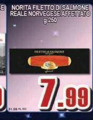 Sacoph Salmone affumicato offerta