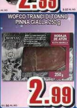 Sacoph Tonno offerta