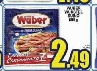Sacoph Wurstel offerta