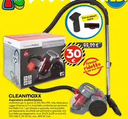 Tedi Cleanmaxx aspiratore multiciclonico offerta
