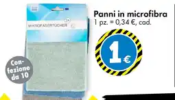 Tedi Panni in microfibra offerta