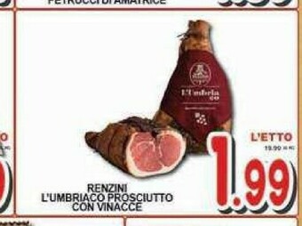 Sacoph Prosciutto crudo offerta