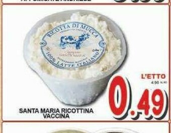 Sacoph Ricotta offerta