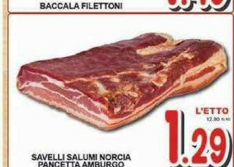 Sacoph Pancetta offerta