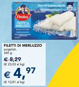 Esselunga Filetti di merluzzo offerta