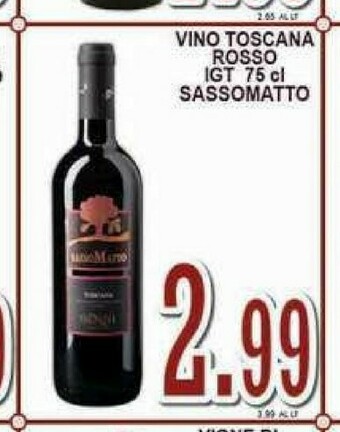 Sacoph Vino rosso offerta