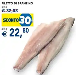 Esselunga Filetto di branzino offerta
