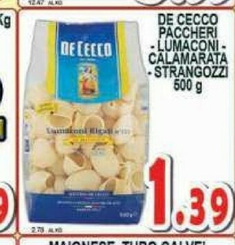 Sacoph Pasta di semola offerta