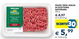 Esselunga Polpa trita scelta di scottona NATURAMA offerta