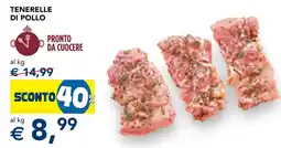 Esselunga Tenerelle di pollo offerta