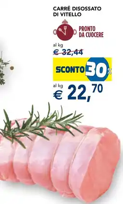 Esselunga Carré disossato di vitello offerta