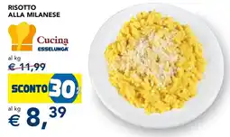 Esselunga Risotto alla milanese Cucina ESSELUNGA offerta